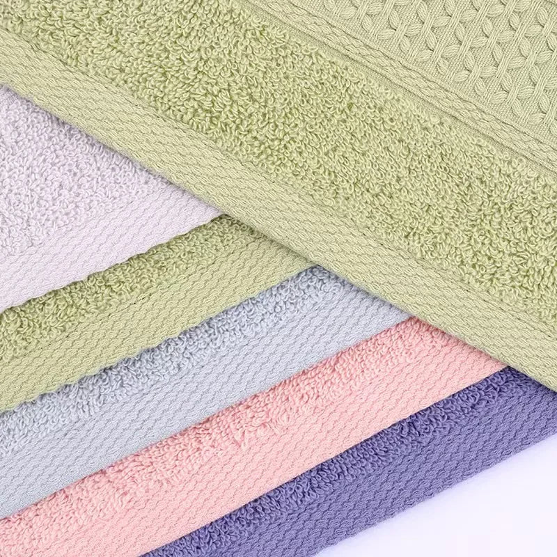 Soft Absorbent Cotton Bath Towel & Washcloth | Hotel Quality