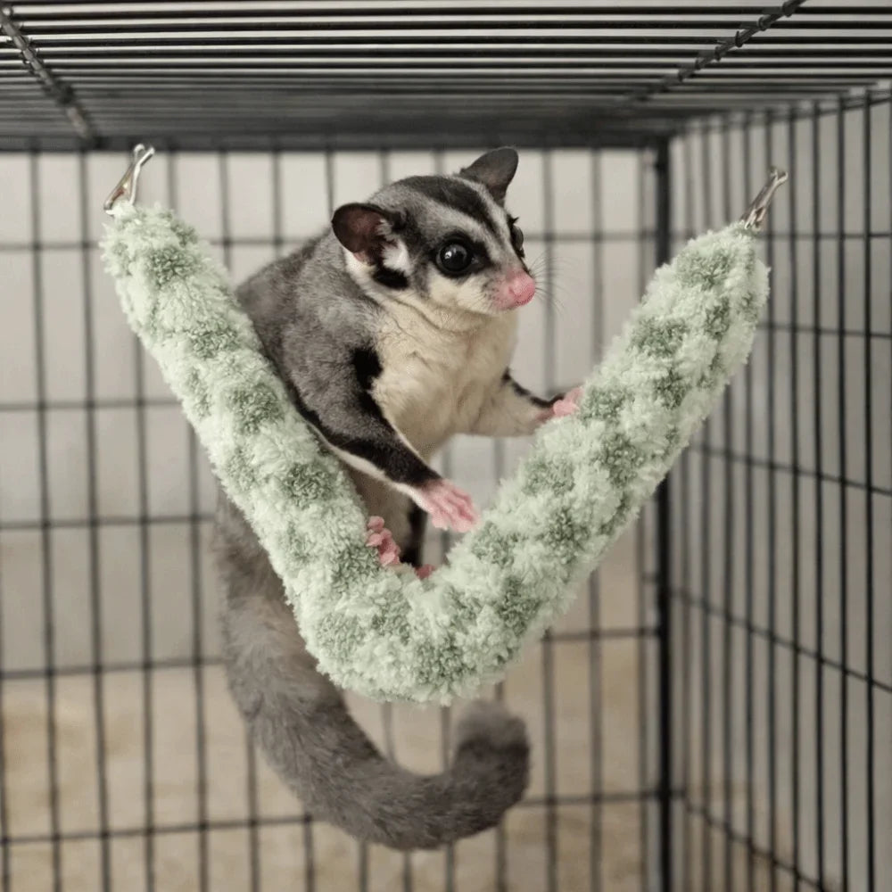 Chew-Resistant Bird & Hamster Hanging Swing Climbing Rope Toy Bird Swing Toy Peaceful Pleasures Health and Wellness