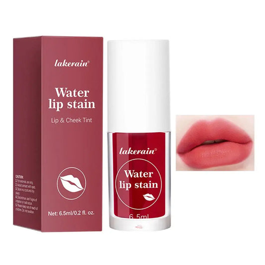 Lakerian Water Lip Stain 6.5ml – Long-Lasting Waterproof Moisturizing Lip & Cheek Tint in 6 Colors Peaceful Pleasures Health and Wellness 01