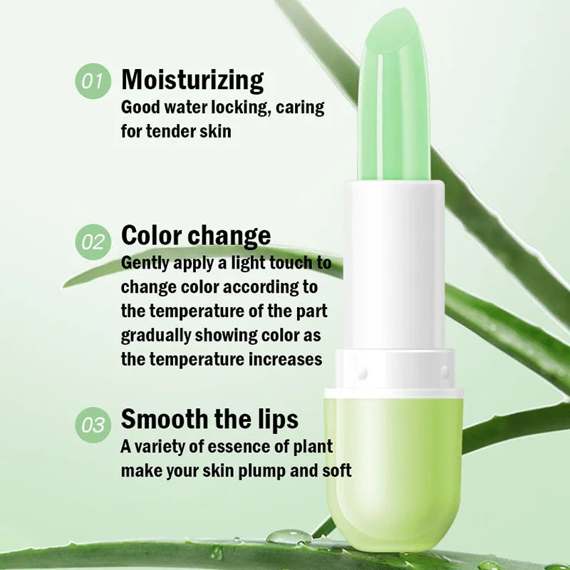 Fruit Lip Balm Set 3pcs | Color-Changing Moisturizing Lip Care