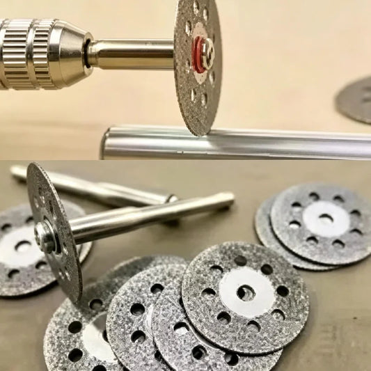 1/2 Set (Each Set Contains 12 Pieces) of Electric Grinding Accessories, Grinding Wheel Cores for Metal Cutting Rotary Tools, Electric Grinder Parts Peaceful Pleasures Health and Wellness