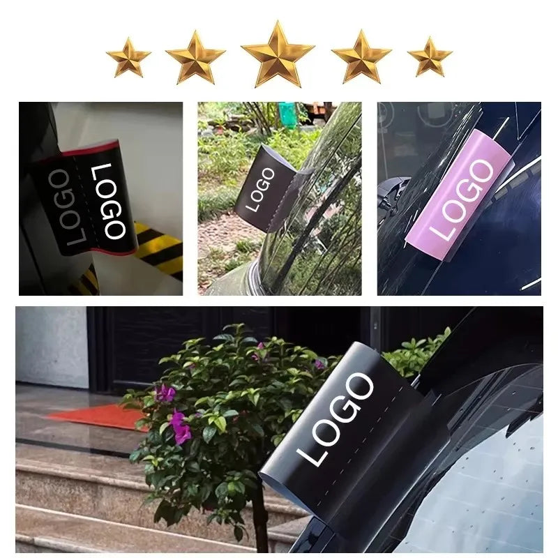 Custom Monogram Car Door Stickers | Personalized Decals
