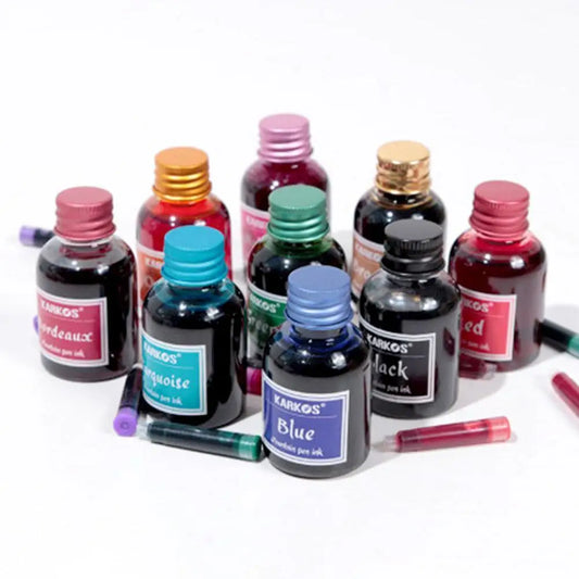 30ml Colorful Fountain Pen Ink | Calligraphy & Writing Refill Fountain Pen Ink Oasis Select