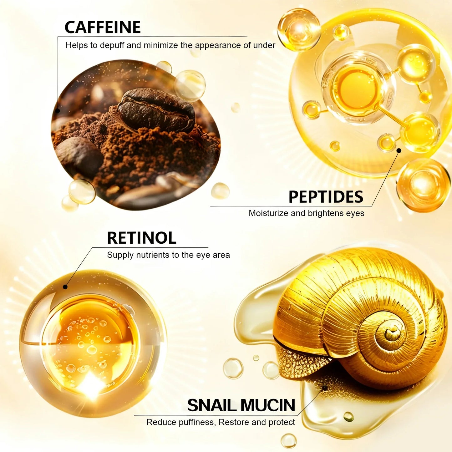 Lanemay Snail Eye Cream – Dark Circles & Puffiness