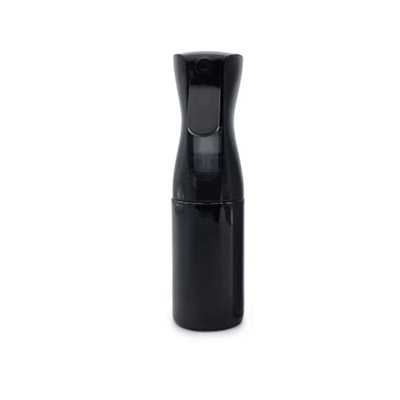 200ml Continuous Spray 360° Upside Down Fine Mist Sprayer Refillable High Pressure Water Bottle for Barber Hair Styling Salon Peaceful Pleasures Health and Wellness black 200ml