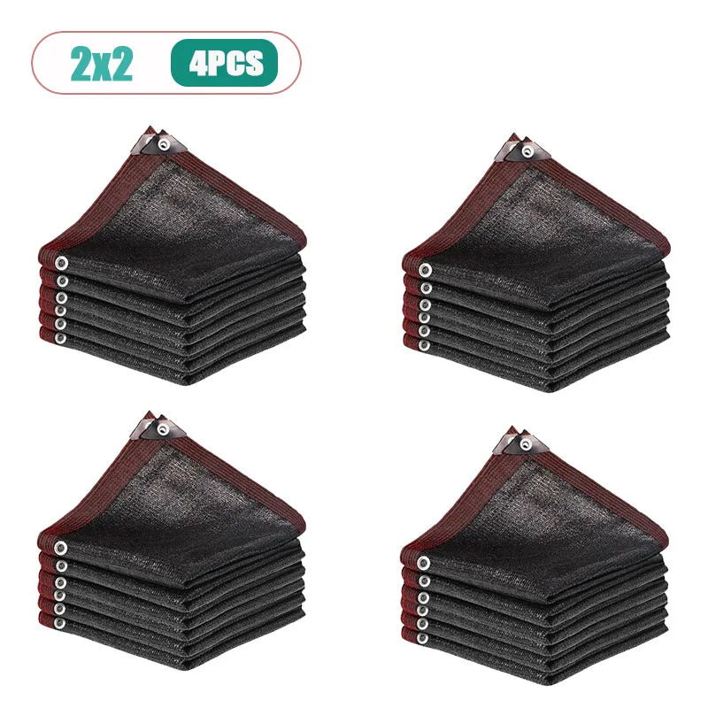 Black HDPE Sunshade Net – UV Block for Garden, Balcony & Plants