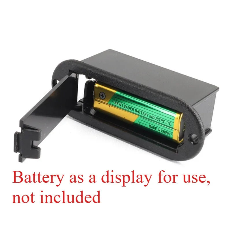 Electric Guitar Batterybox Oval 9V Batterycover Battery Compartment