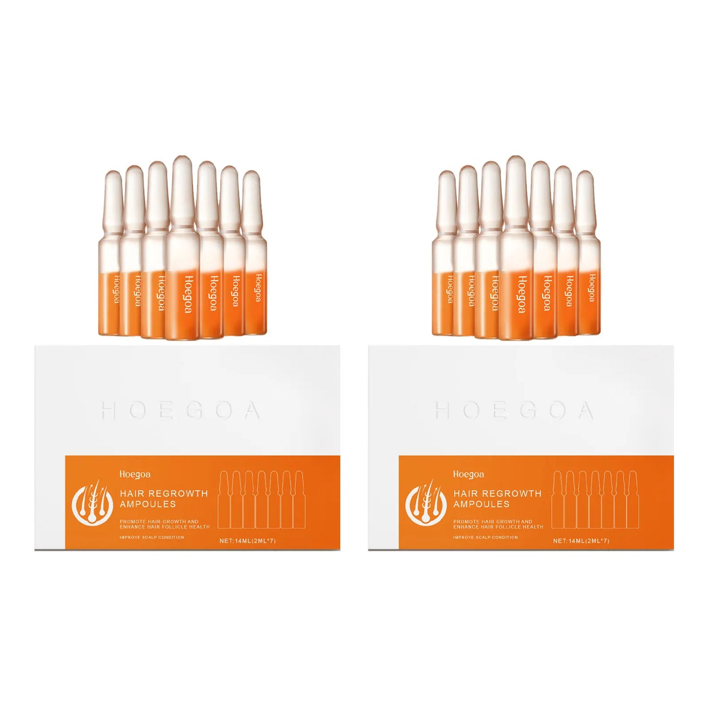 HOEGOA Hair Growth Ampoule Scalp Repair Serum 14ml