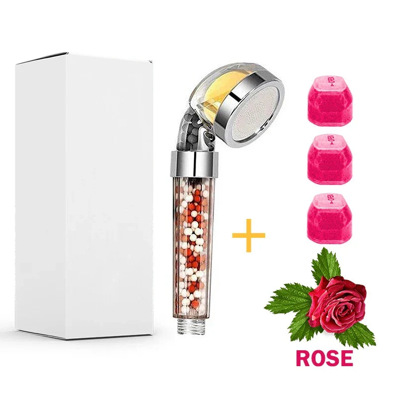 Vitamin C Filter High Pressure SPA Shower Head | Water Softening