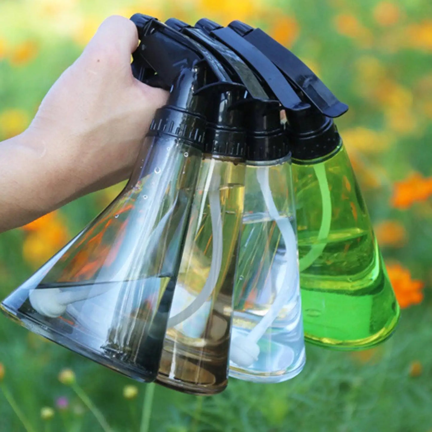 300ml Refillable Spray Bottle Heavy Duty Leakproof Adjustable Nozzle Trigger Spray For Industrial Car Detailing Kitchen Garden Peaceful Pleasures Health and Wellness