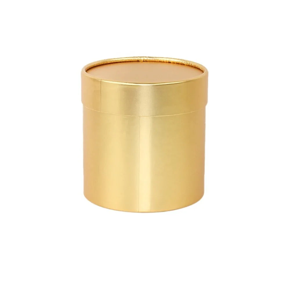 Round Flower Gift Box | Paperboard Packaging Bucket S & M