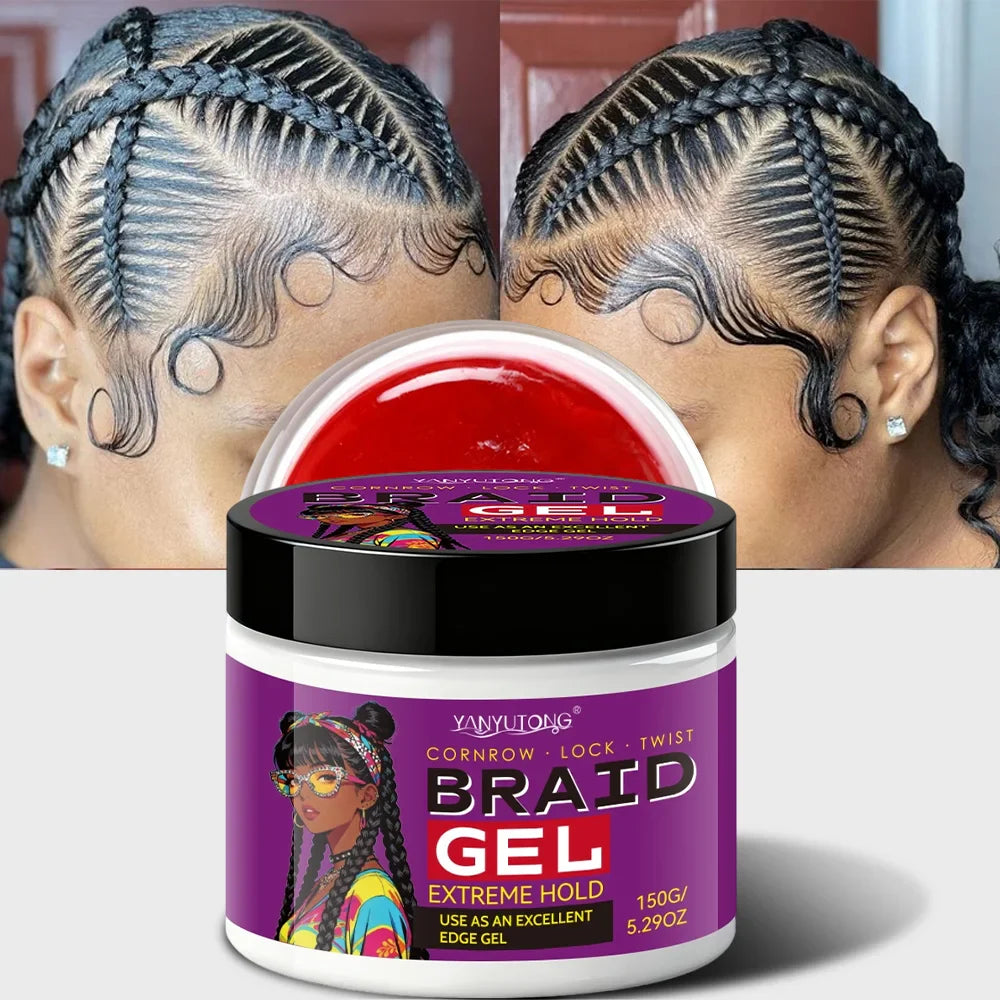 Edge Control Braiding Gel – Carbon Formula, Frizz Taming 150g