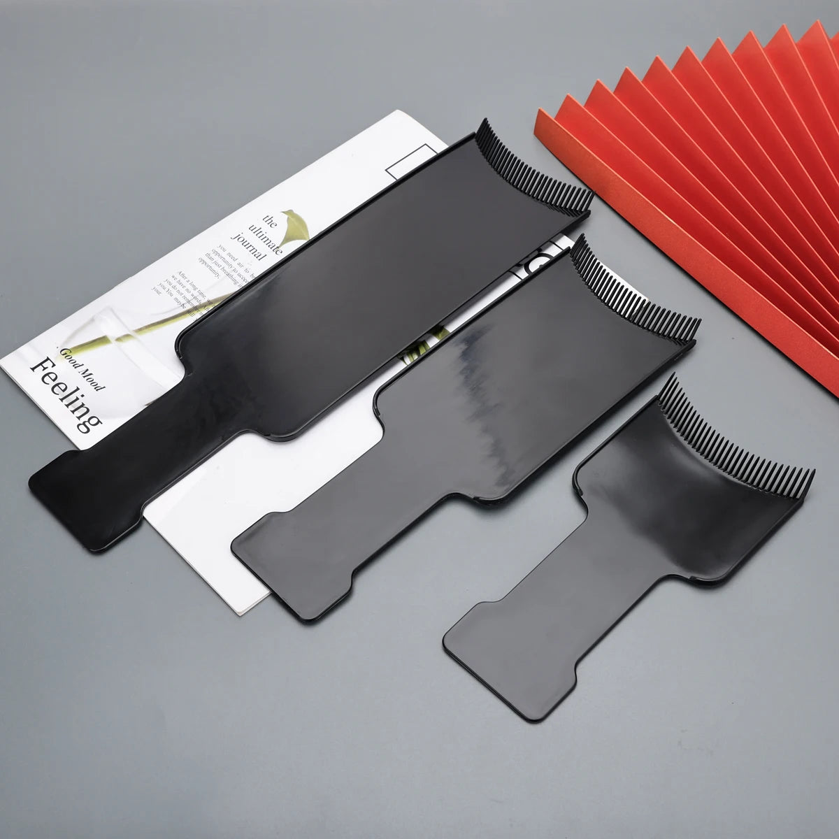 Barber Hair Dyeing Board with Care Comb - Hair Highlighting and Treatment Tool for Effortless Application and Precise Coloring Peaceful Pleasures Health and Wellness
