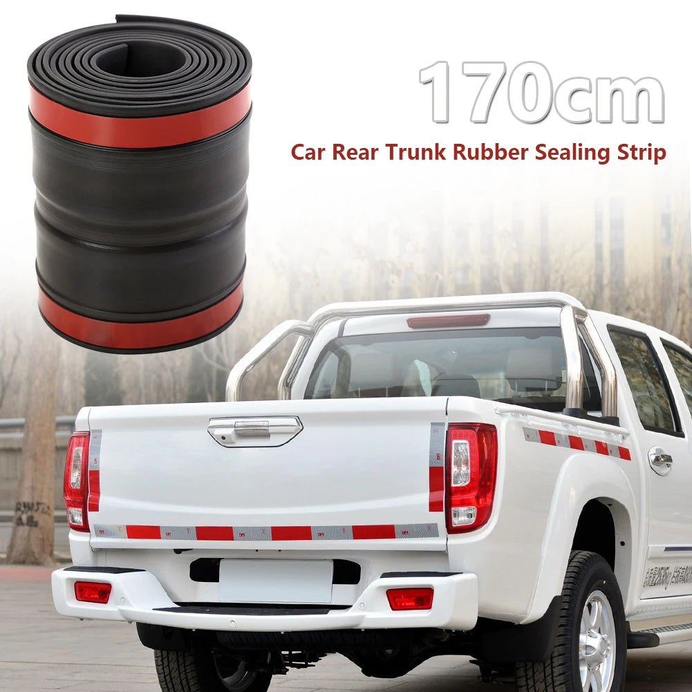 170x11cm Rubber Truck Bed Tailgate Gap Cover Filler Seal Cap for Pickup Truck Peaceful Pleasures Health and Wellness