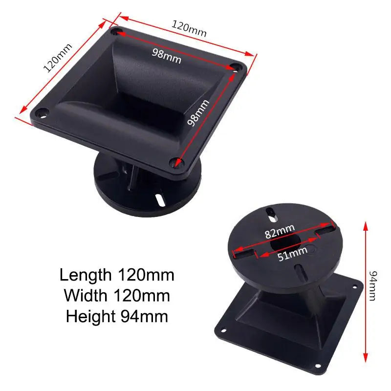 Thickened Stage Speaker Flat-mouth 25mm Tweeter Unit Suitable For Home Audio Speaker Amplifiers Long Stroke Black Peaceful Pleasures Health and Wellness A1