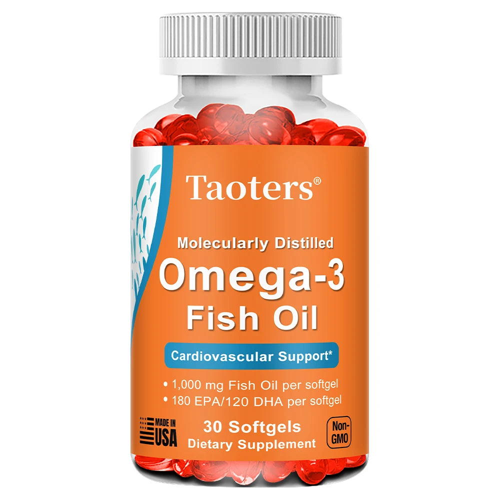 2000mg Triple Strength Omega-3 Fish Oil | 360mg EPA 240mg DHA