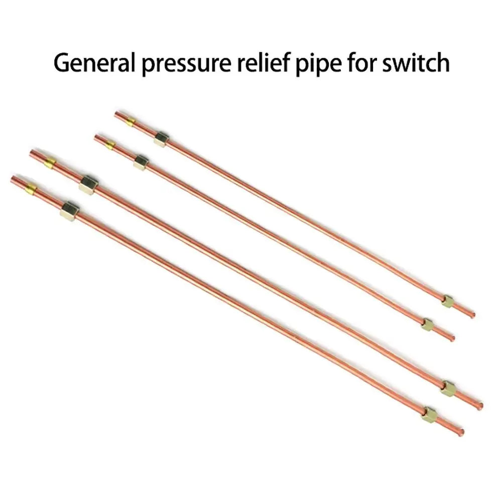 Aluminum Copper-Plated Air Compressor Exhaust Tube 200–800mm
