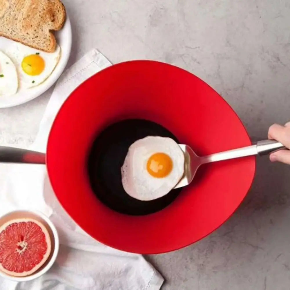 Silicone Foldable Splash Guard Lid for Pots & Pans | Kitchen