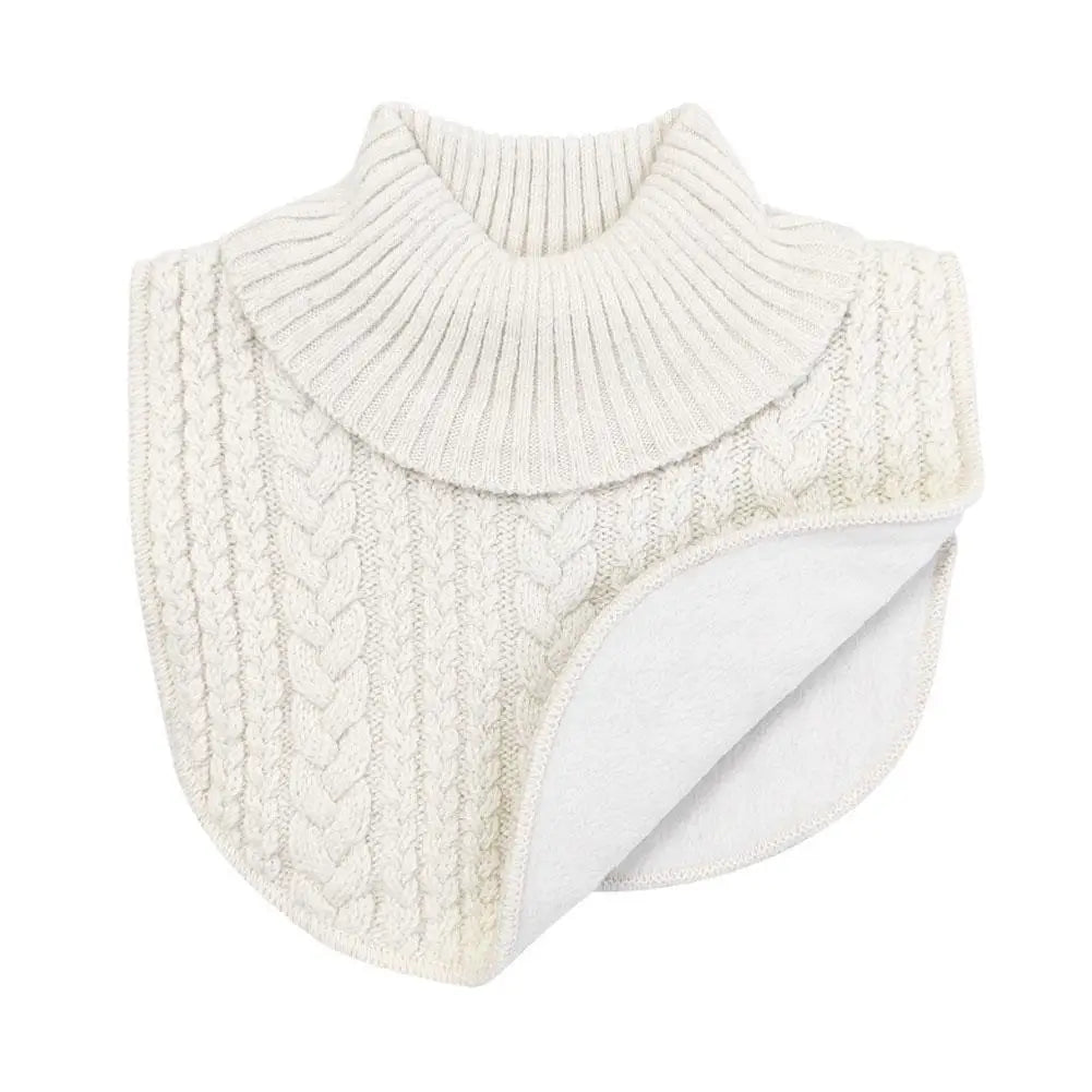 Kids Detachable Knit Neck Warmer | Winter Fake Collar Scarf Kids Neck Warmer Peaceful Pleasures Health and Wellness B