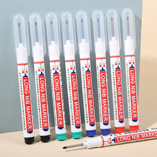 Deep Hole Long Nib Head Markers Metal Perforating Pen Waterproof Peaceful Pleasures Health and Wellness