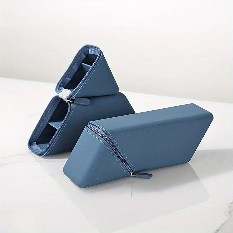 Foldable Silicone Pen Holder | Desktop Organizer for Office & Study