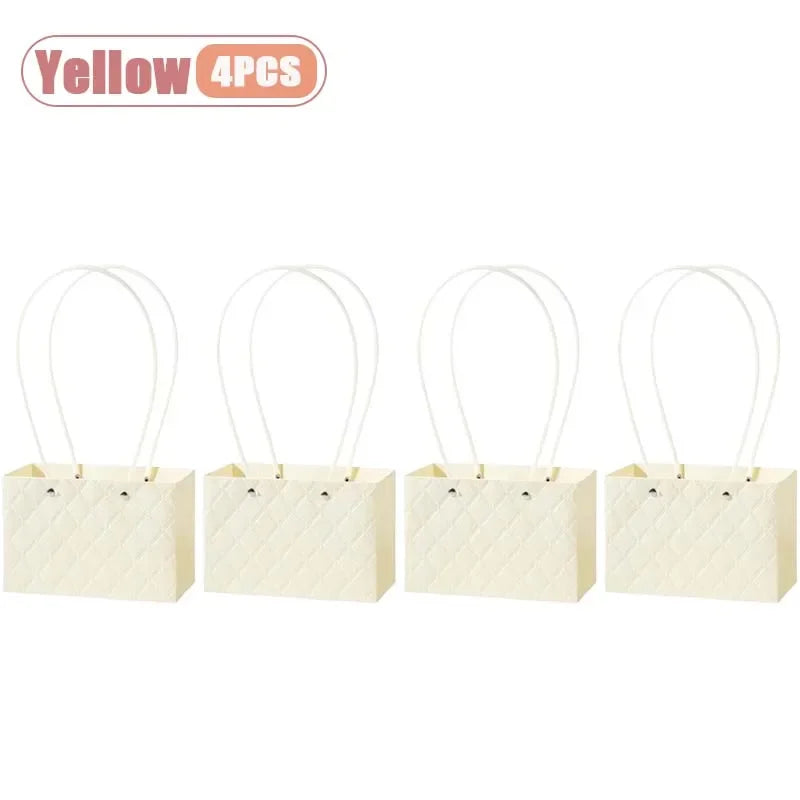 Reusable Waterproof Floral Gift Tote Bags | Wedding & Party