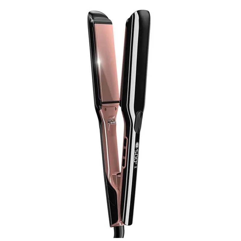 Hot Selling Fast Heat Super High Temperature Hair Straightener Keratin Repair Professional Hair Flat Iron Peaceful Pleasures Health and Wellness black EU