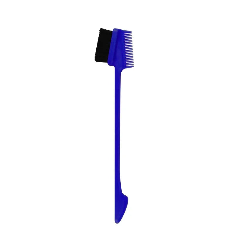 10sets Professional Shave Beard Brush, Barber Oil Head Shape Carving Cleaning Brush, Hairdressing Comb Tools Peaceful Pleasures Health and Wellness blue