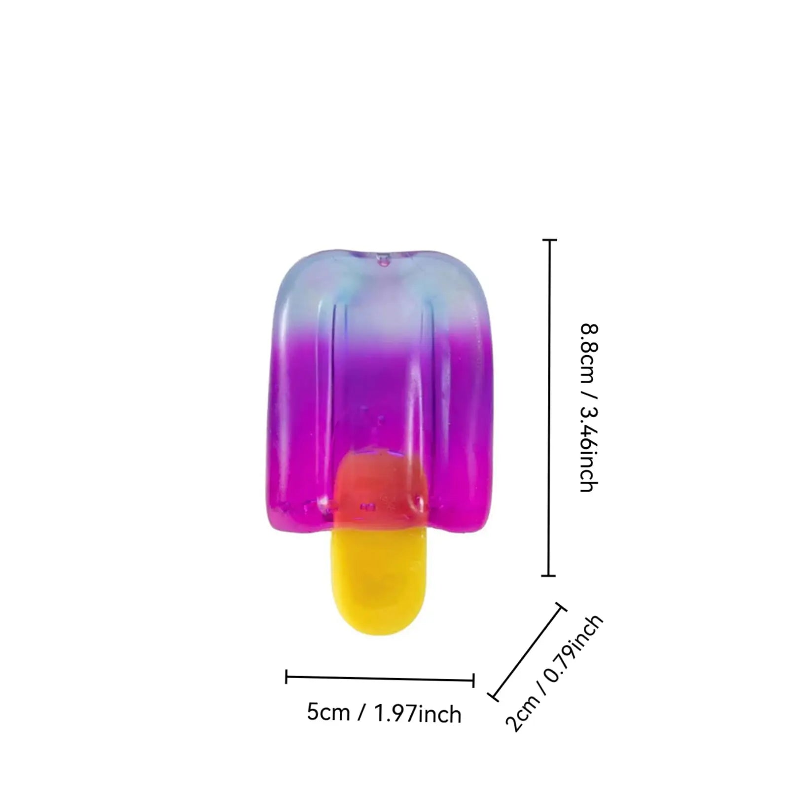 Ice Cream Squeeze Squishy,Summer Sensory Stress Relief,Easter Basket Stuffers Party Favors for Anxiety Relief Everyone,Birthday Peaceful Pleasures Health and Wellness