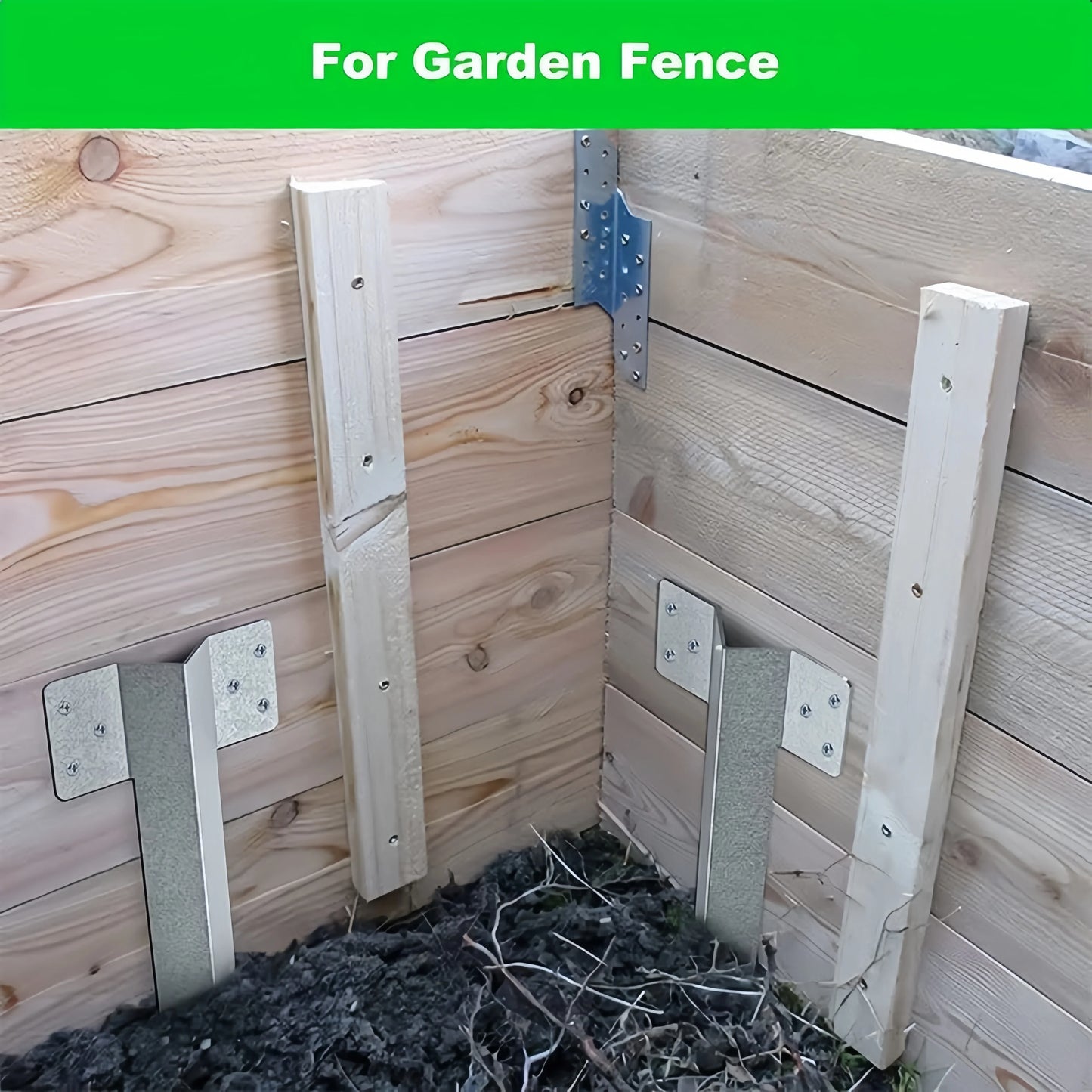 Metal Sleeper Stake Landscap Edging Anchoring Spikes Fixing Pegs