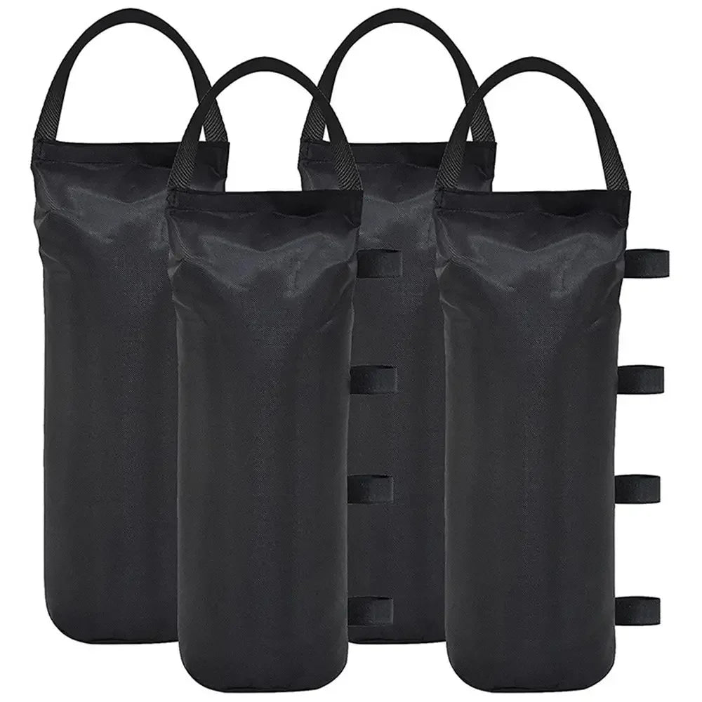 4-Pack Tent Sandbags 600D Oxford Waterproof Gazebo Weight Bags Tent Sandbag Weights Peaceful Pleasures Health and Wellness A-4Pcs