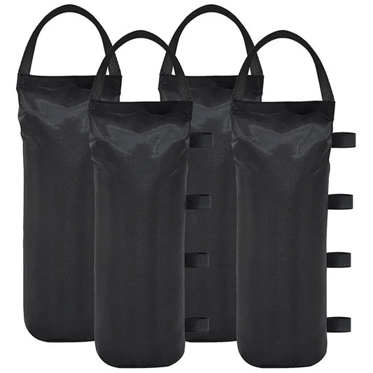 4-Pack Tent Sandbags 600D Oxford Waterproof Gazebo Weight Bags Tent Sandbag Weights Peaceful Pleasures Health and Wellness A-4Pcs