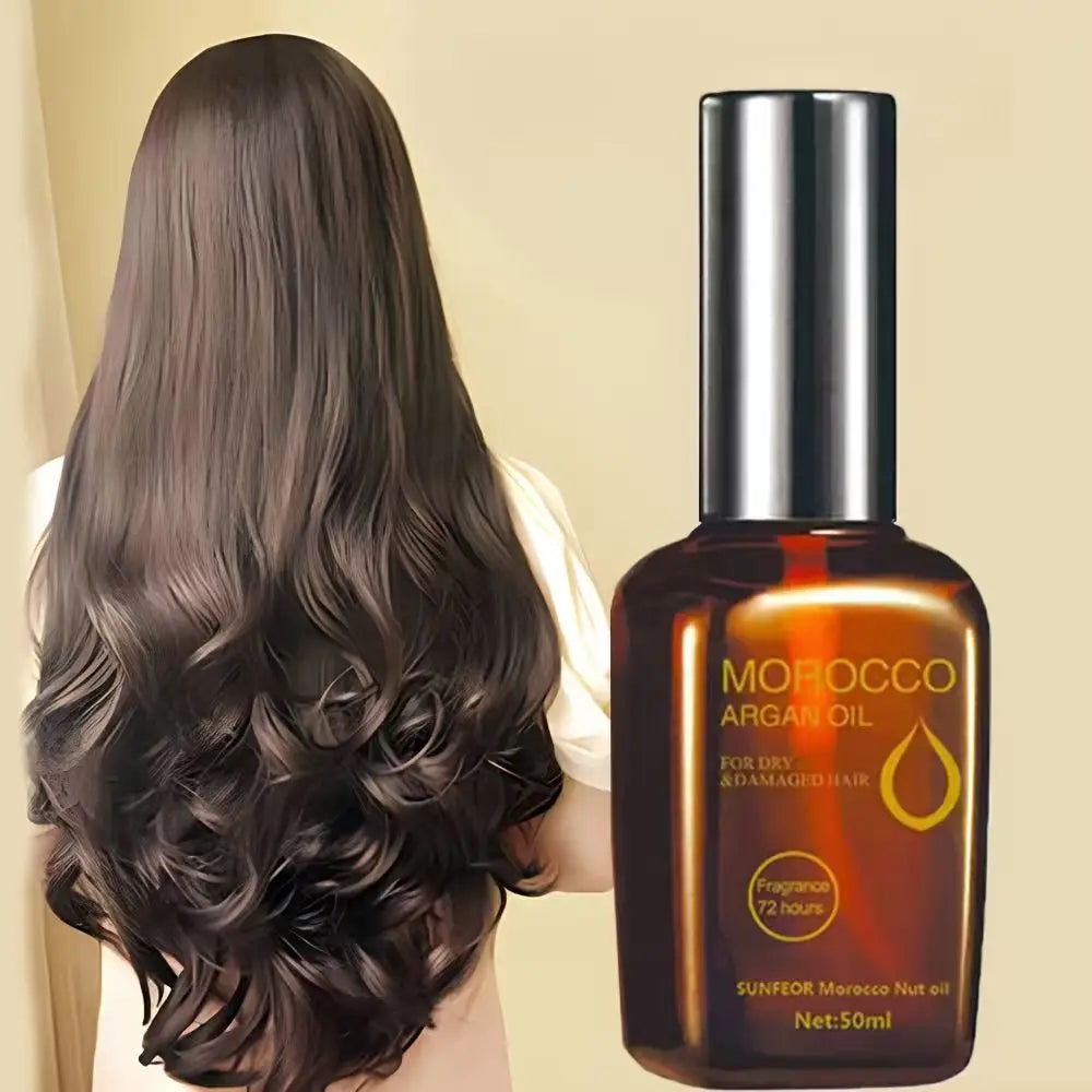 Moroccan Argan Hair Oil – Smooth, Moisturize & Shine All Types