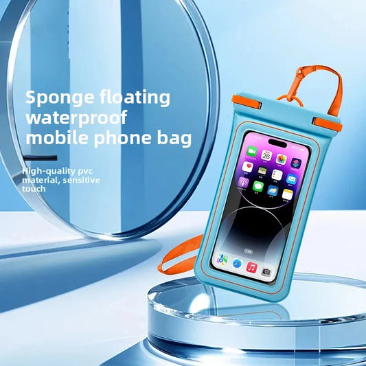 IPX8 waterproof phone pouch for swimming bag phone waterproof case mobile phone waterproof pack floating phone case under water Peaceful Pleasures Health and Wellness