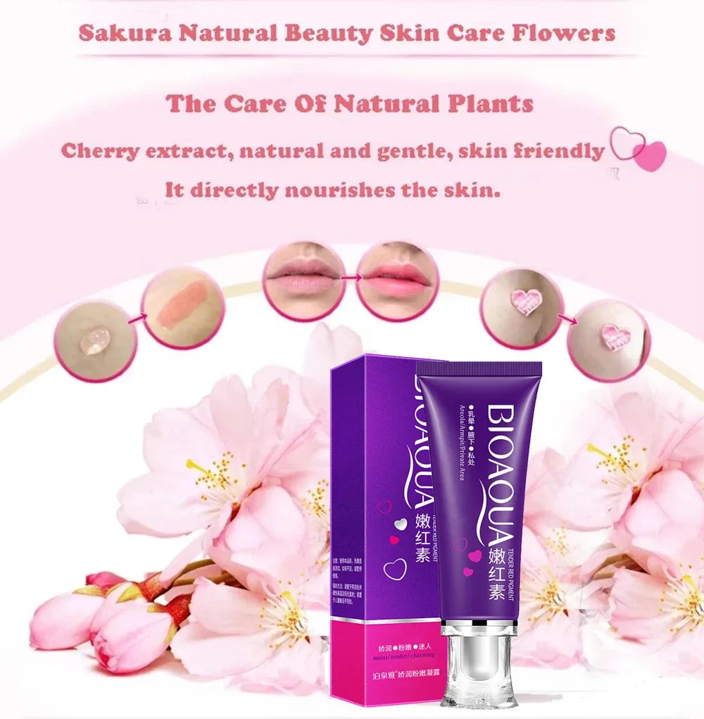 BIOAOUA Body Brightening Cream – Underarms, Knees & Legs 50g