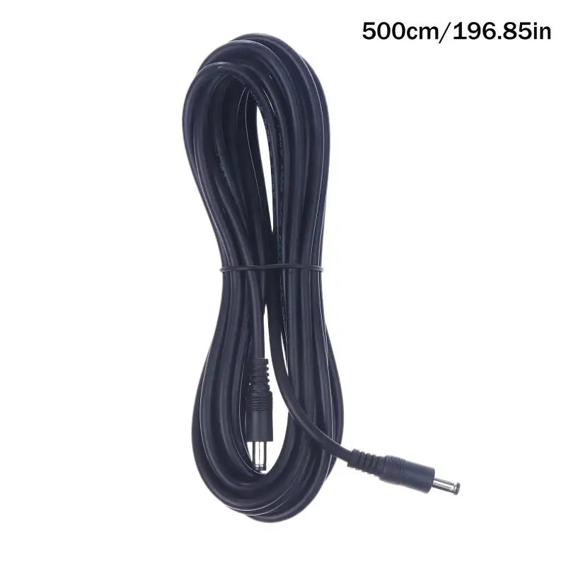 Male Plug To Male Power Supply Adapter Wire For LED Light Speaker J60A DC5521 To DC5521 Cable Cord 18AWG DC5.5mm X 2.1mm Peaceful Pleasures Health and Wellness A6