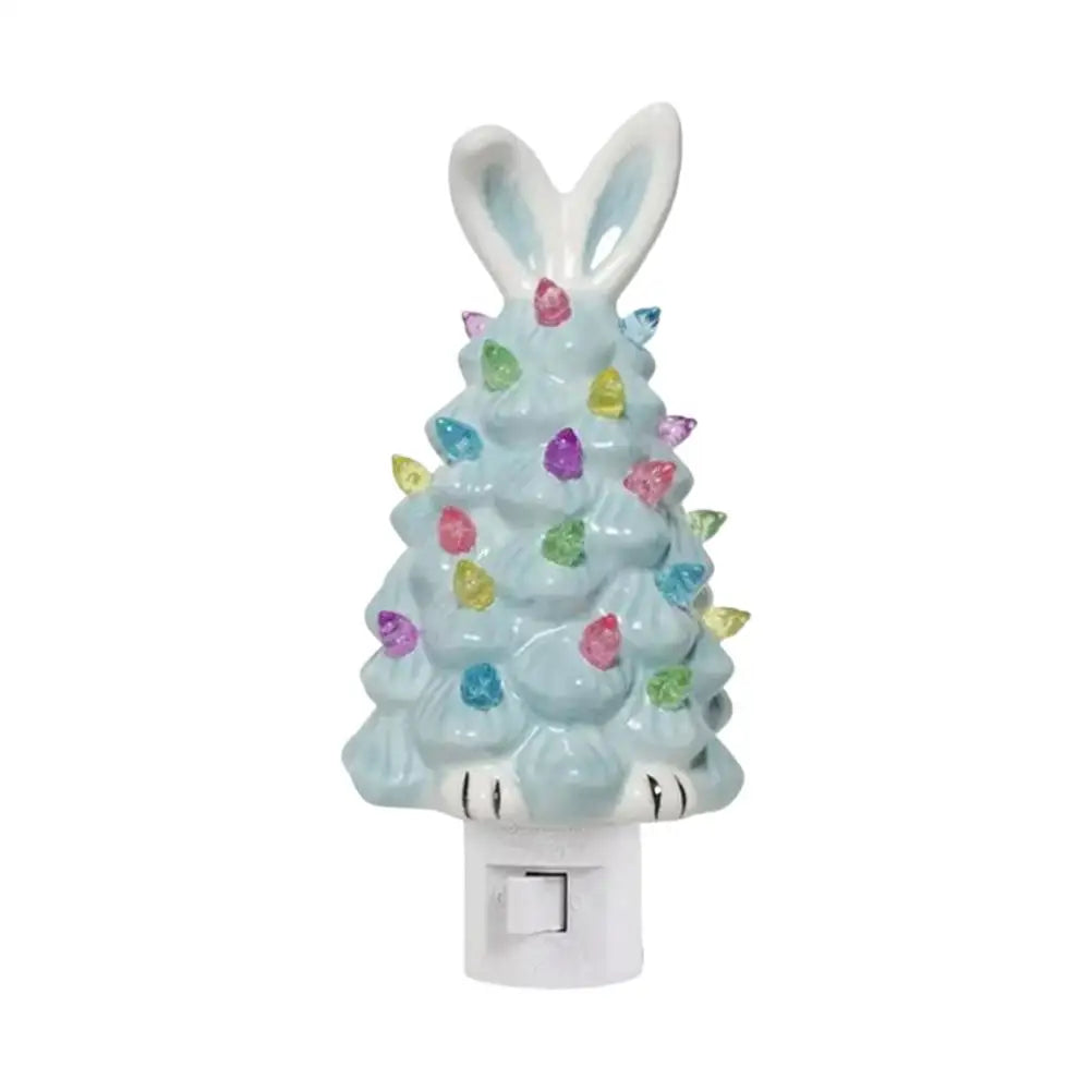 Easter Bunny Plug-In Night Light | Kids Room Ambient Wall Lamp
