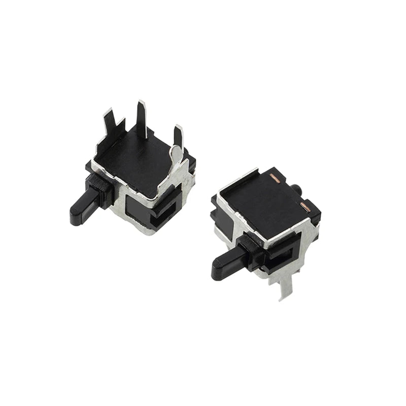 10Pcs Reset Detection Button Four Feet KFC-W-07F KFC-W4-05 4Pins Micro Limit Switch Bracket Game Accessories Peaceful Pleasures Health and Wellness