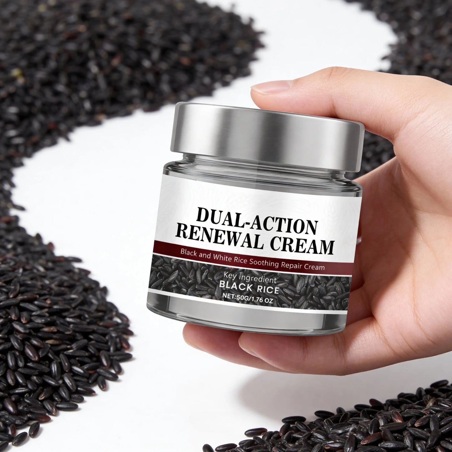Korean Black Rice Exfoliating Brightening Body Cream 50g