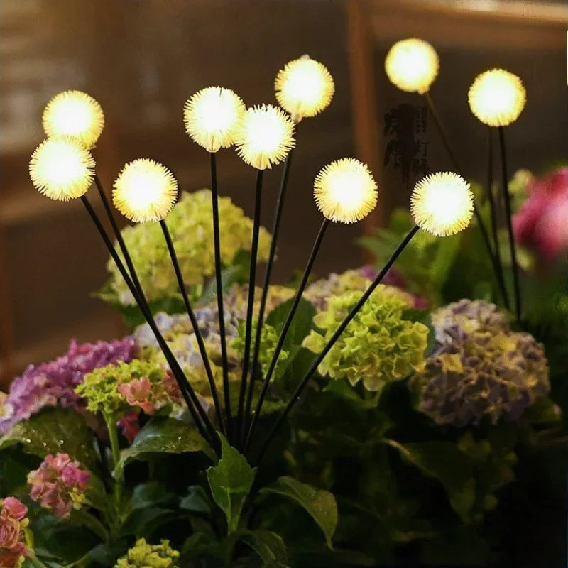 Solar Dandelion Ball Lights – Outdoor Lawn & Garden Decor