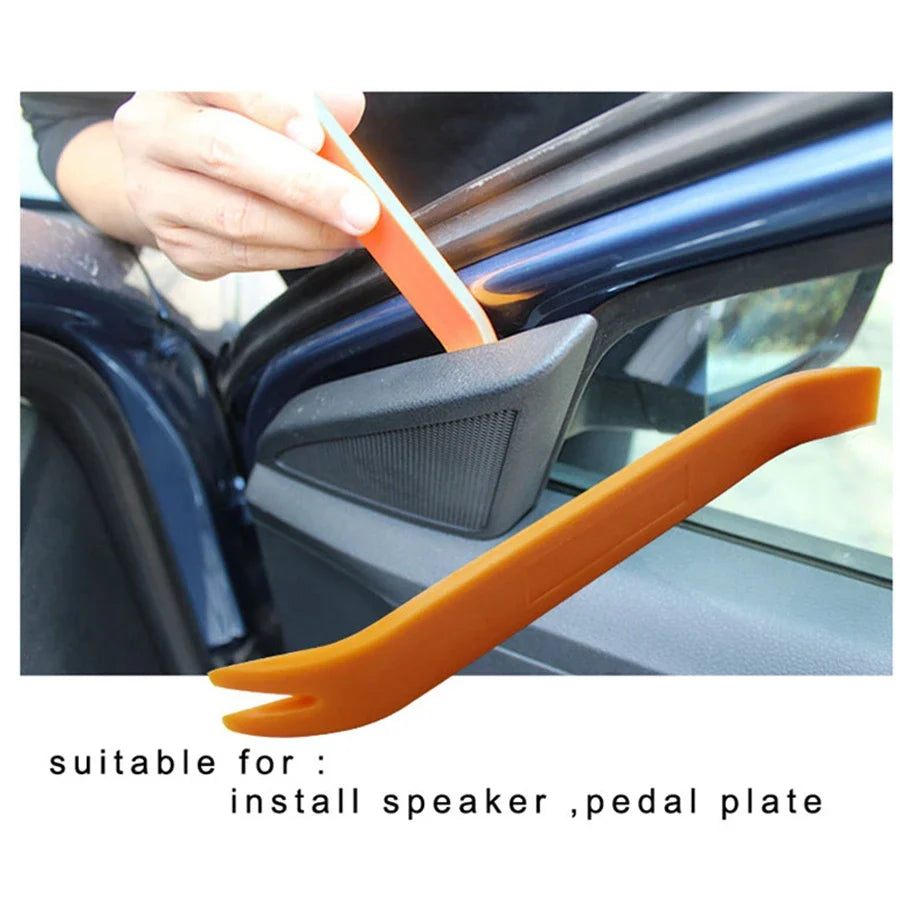 4-Piece Car Panel Trim Removal Tool Kit – Plastic Pry Set