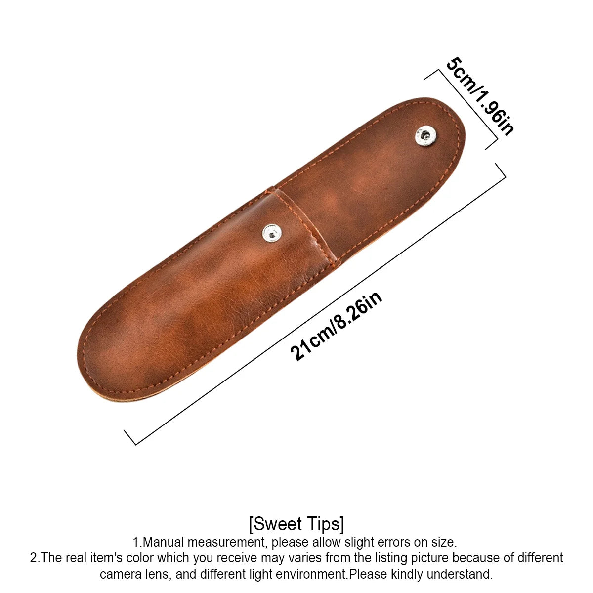 2/4 Pack Wine Bottle Opener Leather Case, Bottle Opener Holster Small Leather Bag, Foldable Wine Opener Bag, Wine Knife Case Peaceful Pleasures Health and Wellness