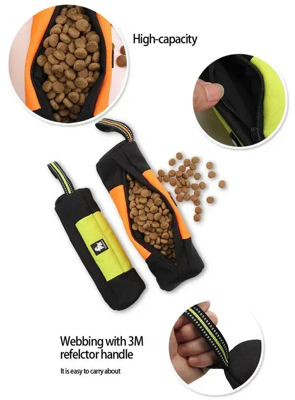 Truelove Dog Training Retriever Snack Bag Oxford Reusable with Zipper High Quality Durable Treat Pouch TLT1951 Peaceful Pleasures Health and Wellness