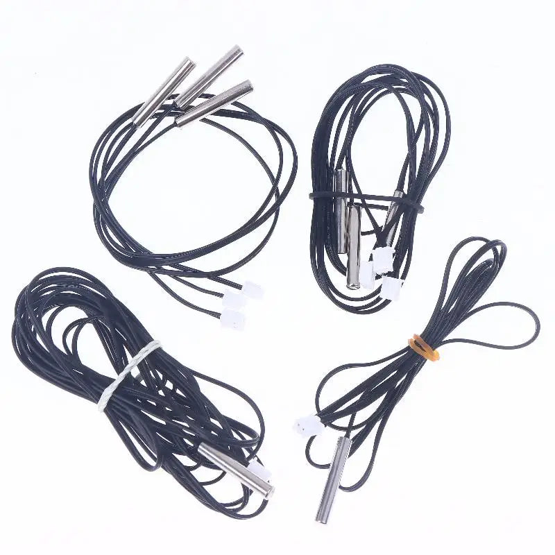 New 1/3Pcs For Arduino W1209 W1401 30/50/100/200/300cm Ntc 10K 1% 3950 Thermistor Temperature Sensor Waterproof Probe Cable Peaceful Pleasures Health and Wellness