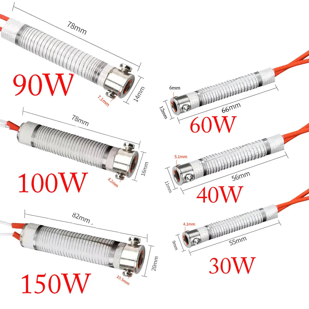Soldering Iron Heating Element 30–150W Replacement Core | 220V