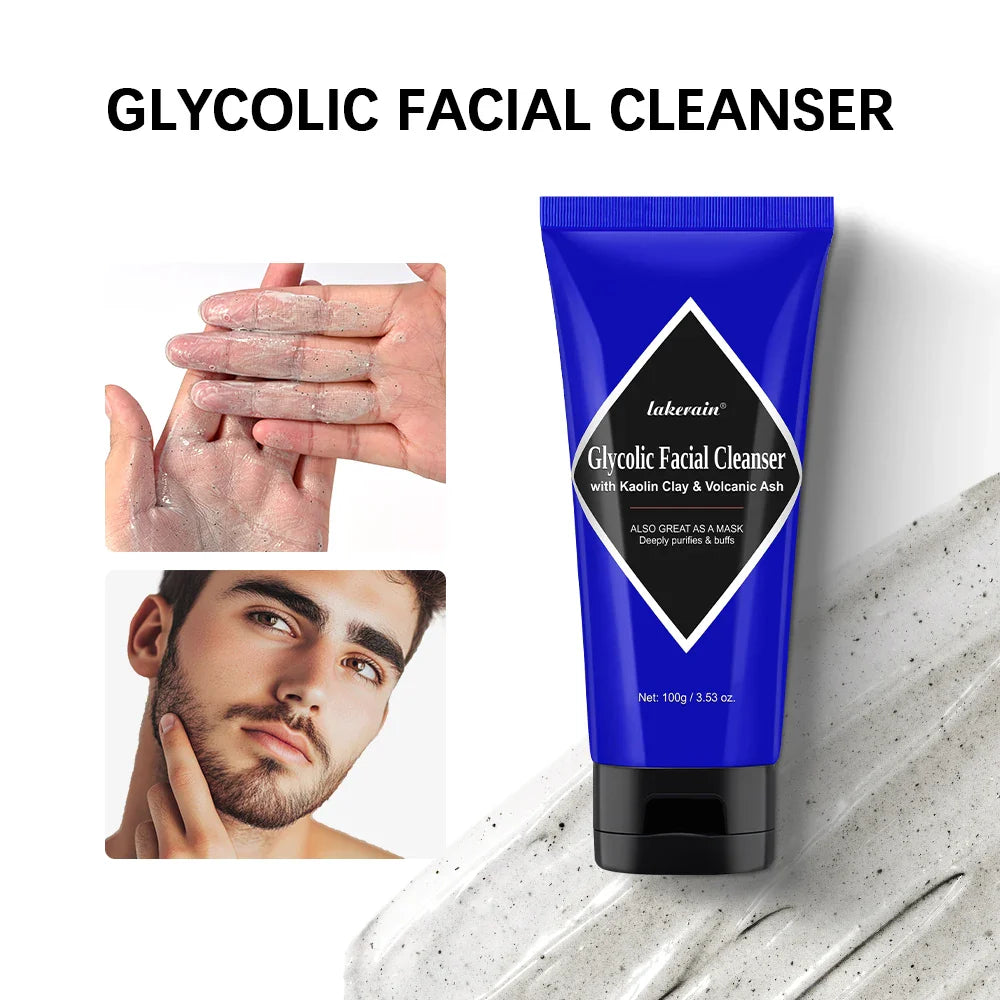 Glycolic Acid Clay Cleanser & Mask – Oil Control All Skin Types