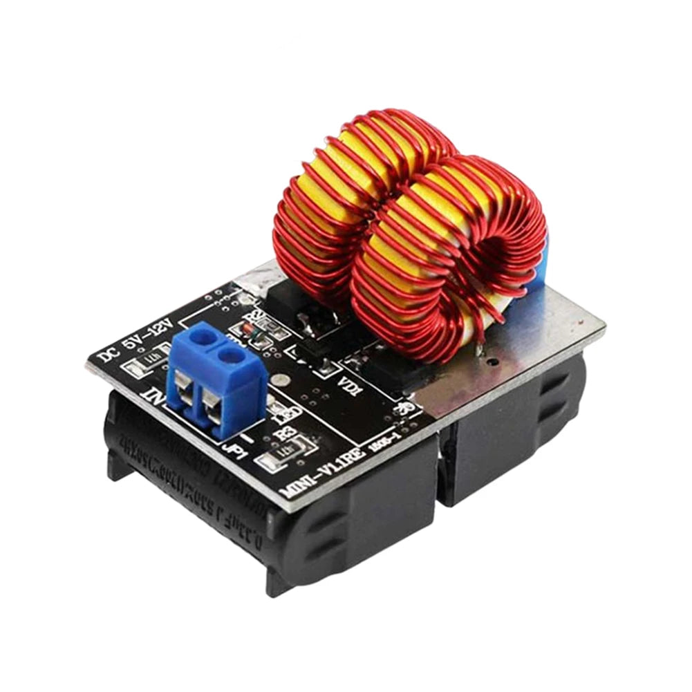 1-5PCS 5-12V Mini ZVS Low Voltage Induction Heating Power Supply Module Induction Heating board for induction Heating with Coil Peaceful Pleasures Health and Wellness
