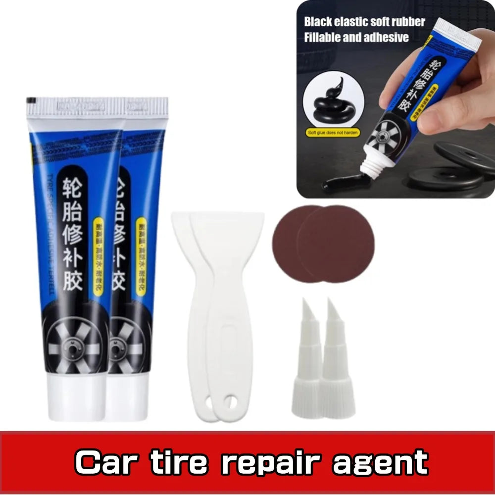 Car Tire Repair Glue – Waterproof & Heat Resistant 60ml