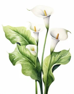 Tropical Plants Green Plants Golden Petals Aesthetic Posters Prints Modern Home Minimalist Style Decorative Art Canvas Painting Peaceful Pleasures Health and Wellness us1 3 55x75cm