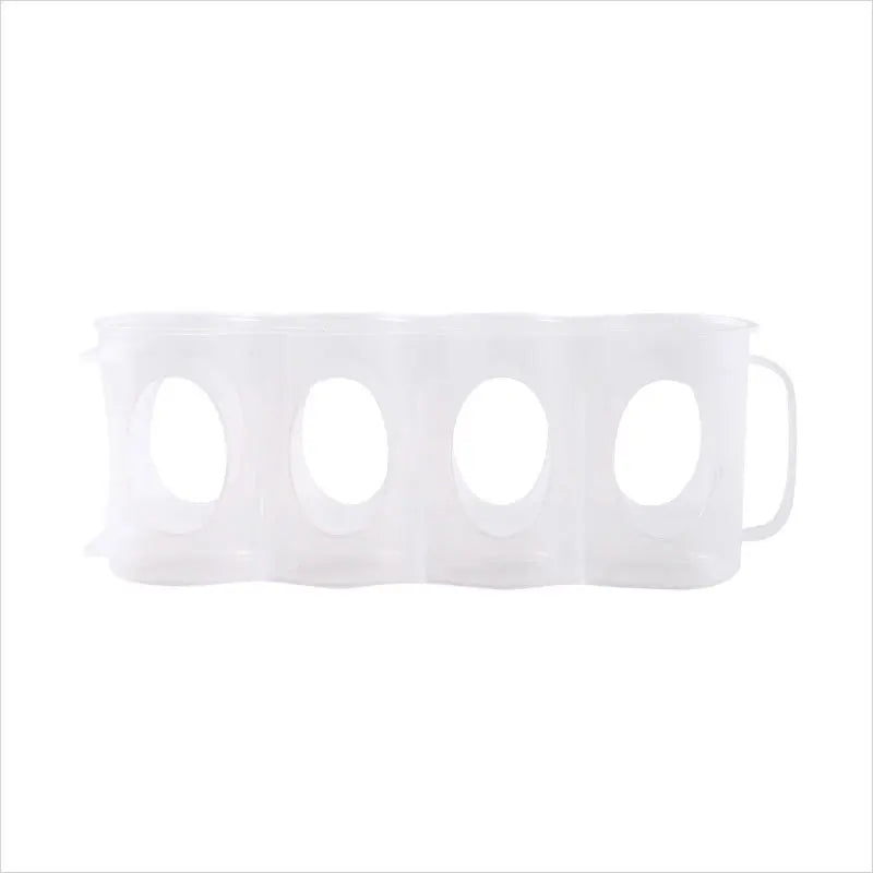 Fridge Can Organizer – Sliding Soda & Beer Rack, Transparent